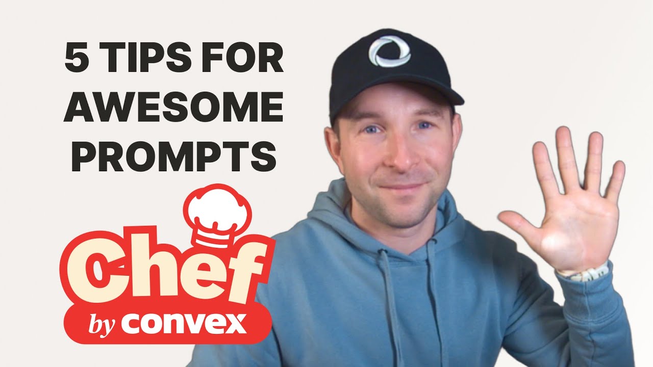 5 Tips for Awesome Chef Prompts - YouTube