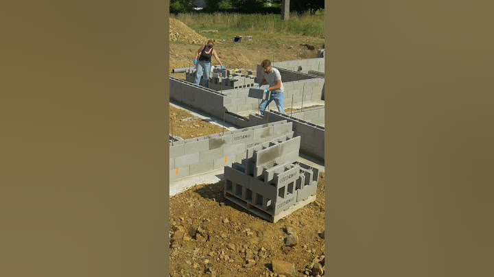 Auto-construction de A à Z des fondations de notre future maison ossature bois - #timelapse #maison