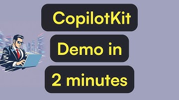 CopilotKit E2E Demo at GitHub HQ in Under Two Minutes