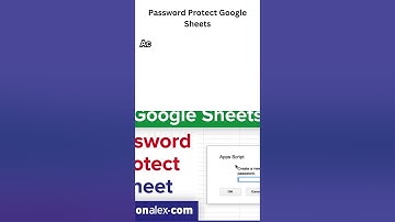 Password Protect Google Sheets #google #googlesheets #tech #technology #trending #shorts