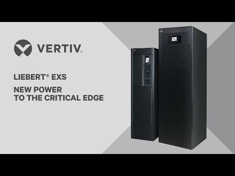 Liebert EXS UPS Brings New Power to the Critical Edge. Three Phase Power Solution