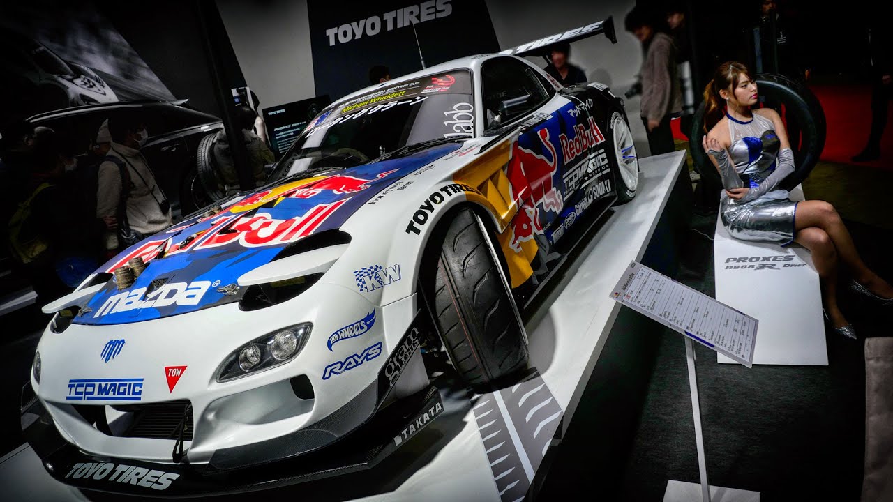 Red Bull Mazda RX-7 Racing Drift Machine - YouTube