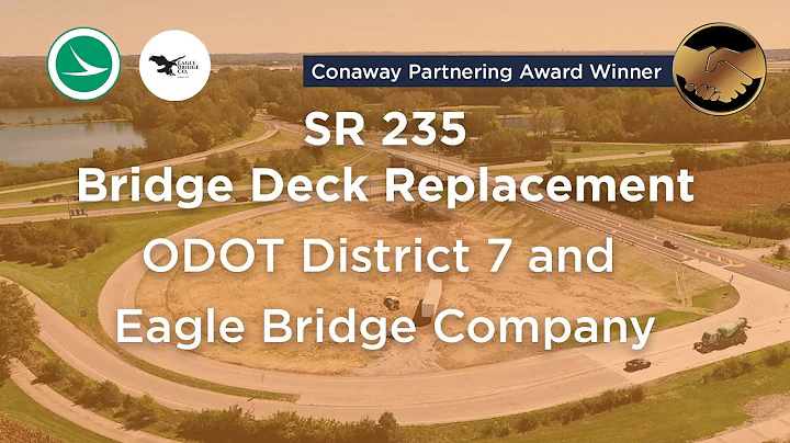 SR 235 Bridge Deck Replacement - Sidney, Ohio - ODOT District 7 and Eagle Bridge Company