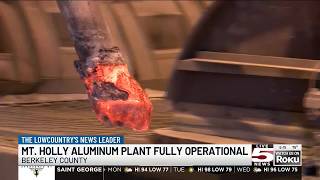 VIDEO: Century Aluminum adding 150 jobs in Berkeley County with plant expansion