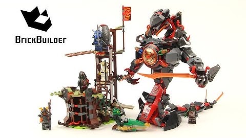 Lego Ninjago 70626 Dawn of Iron Doom - Lego Speed build