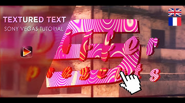 Textured Text | Sony Vegas Tutorial