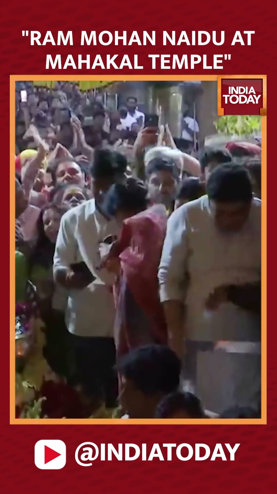 Ram Mohan Naidu At Mahakal Temple  #mahakaleshwar #shivratri  #mahashivratri #kashivishwanath
