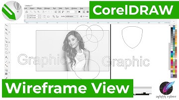 Wireframe View in CorelDRAW