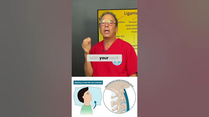 Sleep position to try if you think you have jugular vein compression