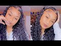 Two Braids DeepWave Wig Install ♡| Tinashe Hair