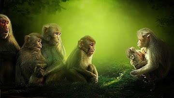 A Dead Monkey | Photo Manipulation in Adobe Photoshop CC (Speed Art)