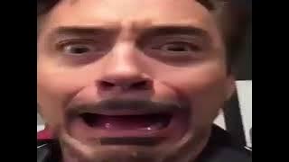 Robert Downey Jr. screaming