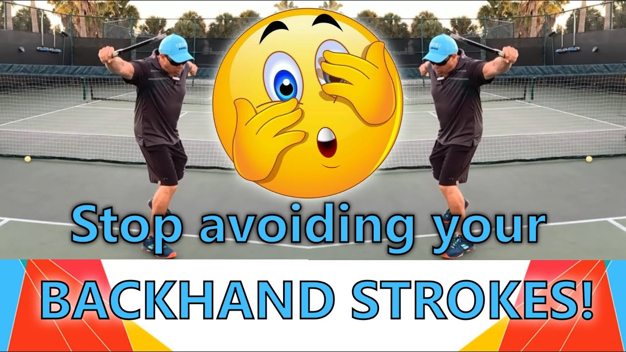 The Backhand Stroke Pickleball Minute YouTube