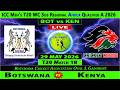 Botswana vs Kenya | BOT vs KEN | 18th T20 of World Cup Africa Qualifier A 2026 | KEN vs BOT Live