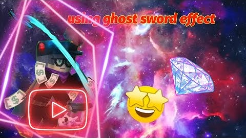 Using The Ghostface Sword Effect!