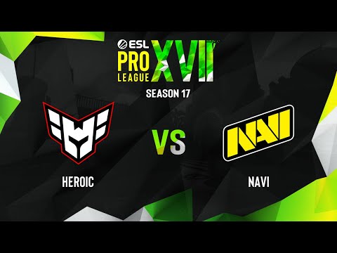 Heroic vs NaVi | Map 1 Anubis | ESL Pro League Season 17