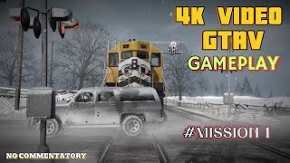 🔥 GTA 5 Intro Mission | Michael, Trevor & Franklin Bank Robbery | Full Gameplay |NO COMMENTATORY