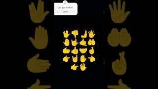 Download Lagu Hand emoji challenge 🤔 #handemojichallenge MP3
