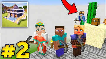 Craft World 2024 Multiplayer Skyblock Survival Gameplay Part 2 | Craft World - Master Block 3d