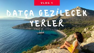 Datça Gezilecek Yerler Bölüm 1-Knidos Antik Kenti-Deveboynu Fenerinde Gün Batımını İzledim