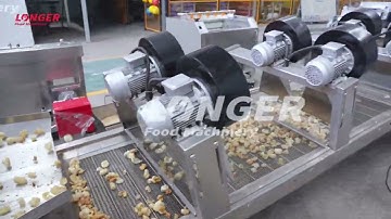 Pork Crackling Making Machine, Continuous Frying Line