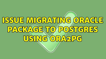Issue migrating oracle package to postgres using ora2pg