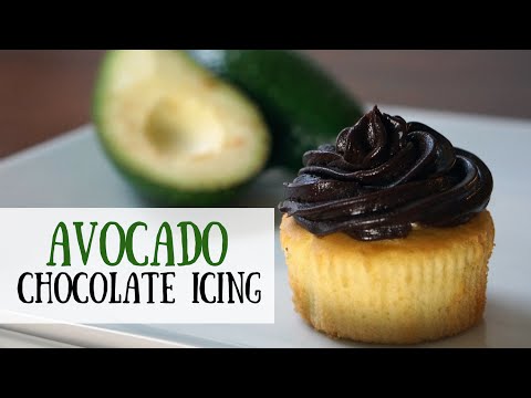 Chocolate Avocado Icing (Healthy Chocolate Icing)
