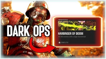 *NEW* DARK OPS Challenge FOUND: Harbinger of Doom - Black Ops 6 Zombies Dark Ops Challenge