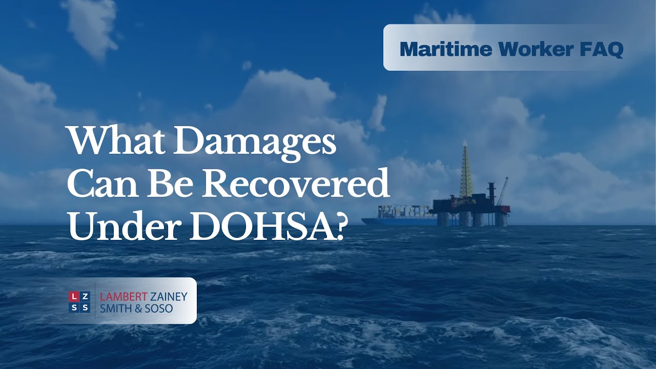 What Damages Can Be Recovered Under DOHSA? - YouTube