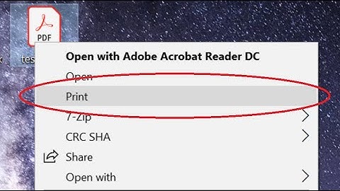 Right Click with no Print Option? (FIXED)