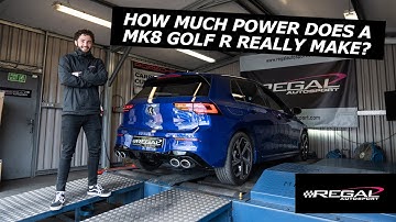 HOW MUCH POWER DOES A MK8 GOLF R REALLY MAKE?