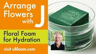 How to use Flower Foam for creating Flower Arrangements