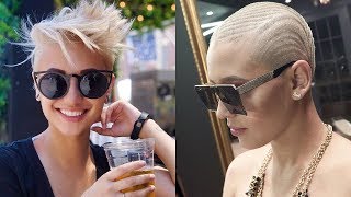 Edgy short hairstyle ideas for the holidays