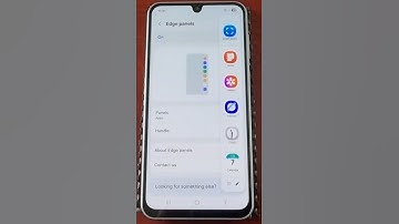 Samsung Galaxy A17 5G How to Turn on use & Customise Edge Panels/Side Bar
