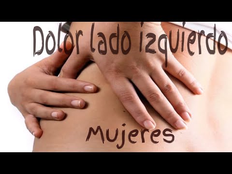 dolor lado izquierdo panza embarazo