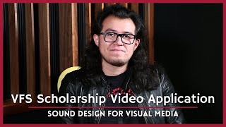 SOUND DESIGN FOR VISUAL MEDIA - VFS scholarship video application | Alessandro Nieves screenshot 1