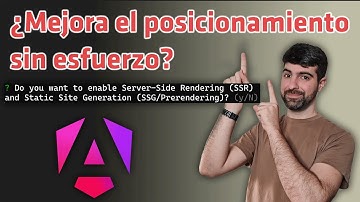 Por qué creo todos mis proyectos con SSR en Angular