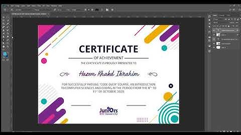 Automatic Certificates Generation Tutorial | Using Photoshop and Excel