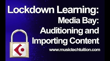 Lockdown Learning: 53 - Media Bay (part 1)