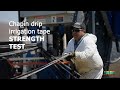 Chapin drip irrigation tape strength vs all other brands