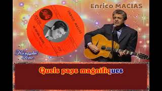 Karaoke Tino - Enrico Macias - Oh! Guitare, Guitare - 1964 - Dévocalisé