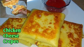 Chicken Cheese Crepes | 2020 Ramadan Special Recipe | Nida Food Secrets