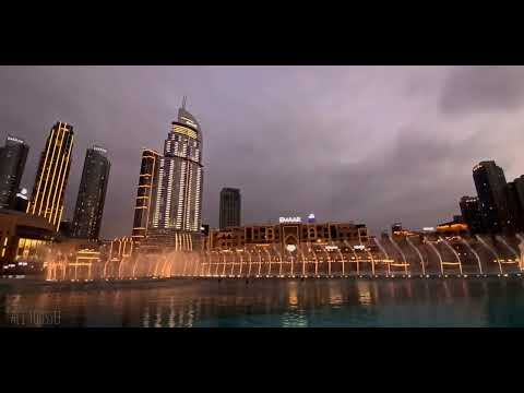 اسمها دبي عرض نافورة دبي برج خليفة      