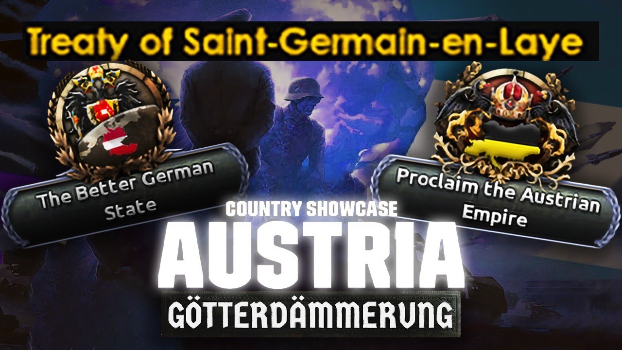 THIS is the Future of AUSTRIA in the new HOI4 DLC Götterdämmerung