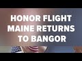 Family and peers welcome veterans home from Honor Flight Maine trip