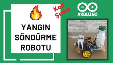Fire Fighting Robot | Fire Extinguisher with Arduino | (Code+Diagram)