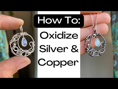 How to Oxidize Copper and Silver - Create an Antique