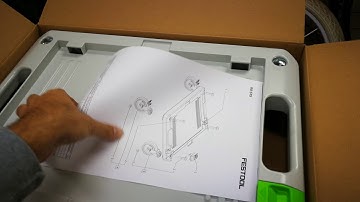 Unpacking / unboxing Festool SYS-Cart RB-SYS 495020