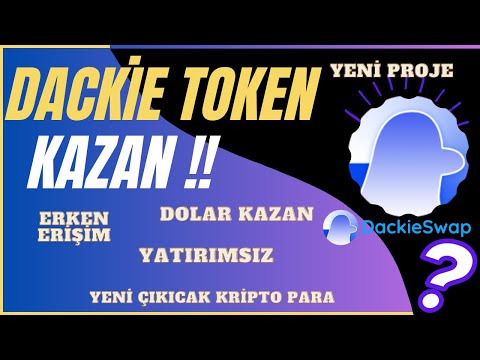 Yatırımsız Dackie Swap Quack Token Kazan Yeni Kripto Para Projesi Binlerce Dolar Kazan #kripto  #btc
