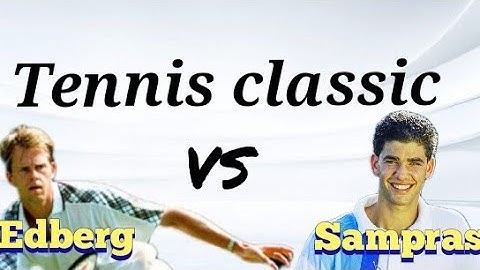 Edberg VS Sampras (US Open 1992) - FINAL